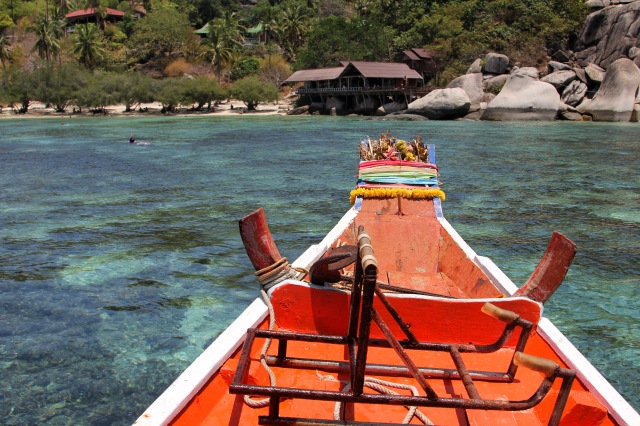 Long boat Koh Tao