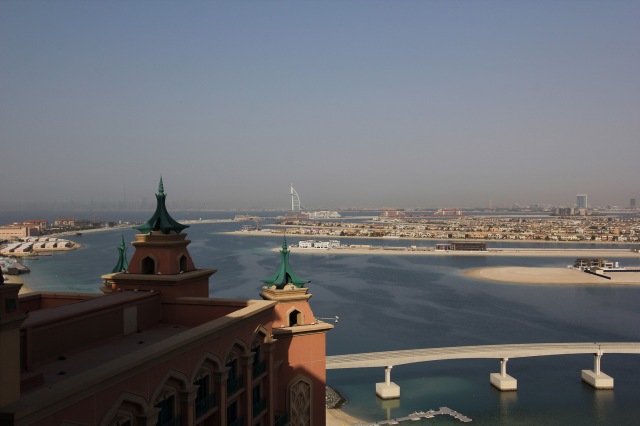 Atlantis view from balcony